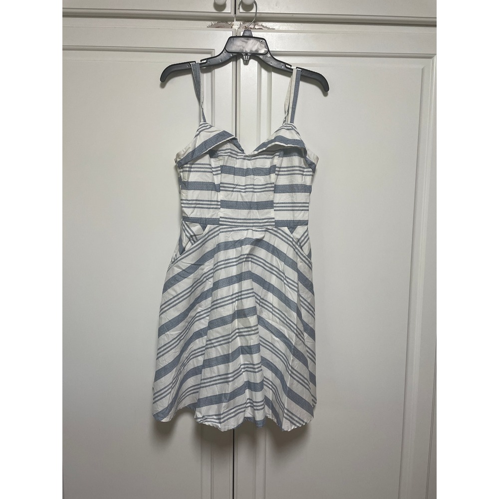 Francesca's Collection‎ Blue Rain Dress Size Large